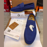 Loro P Blue Women's Loafers