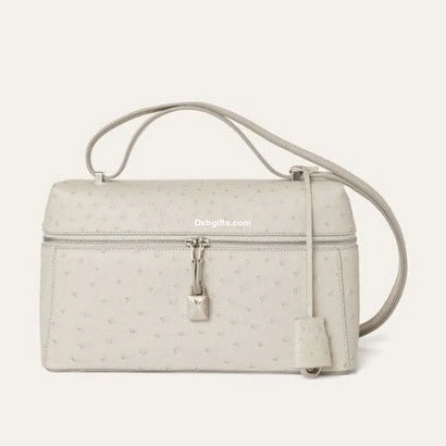 Loro P Extra Bag L27 Ostrich Leather