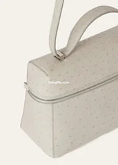 Loro P Extra Bag L27 Ostrich Leather