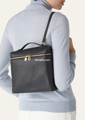 Loro P Extra Pocket Backpack Grained Calfskin