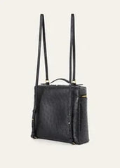 Loro P Extra Pocket Backpack L23.5 Ostrich Leather