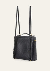 Loro P Extra Pocket Backpack L23.5 Ostrich Leather