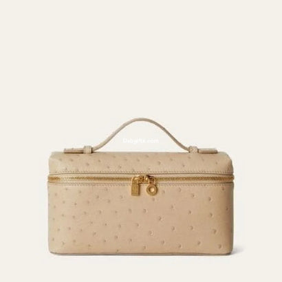 Loro P Extra Pocket L19 Ostrich Leather