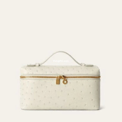 Loro P Extra Pocket L19 Ostrich Leather