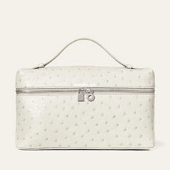 Loro P Extra Pocket L27 Ostrich Leather