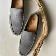Loro P Gray Men's Loafers