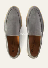 Loro P Gray Men's Loafers
