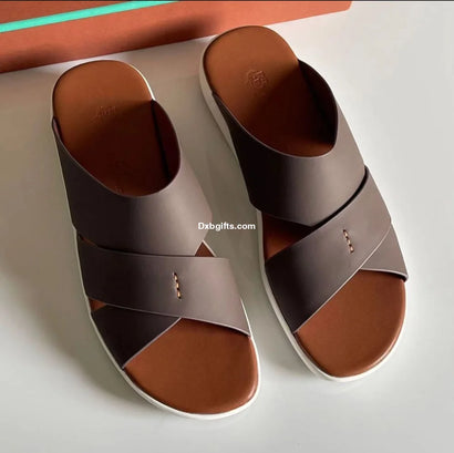 Loro P Slippers Brown