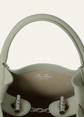 Loro P Small Bale Bag Grained Calfskin