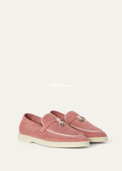 Loro P Summer Charms Walk Loafer Ancient Blush