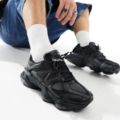 Nb 9060 Triple Black Leather