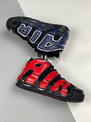 Nk Air More Uptempo Alternates Navy And Red Air