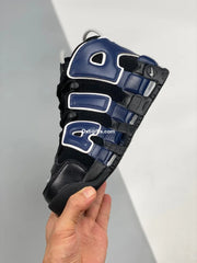 Nk Air More Uptempo Alternates Navy And Red Air