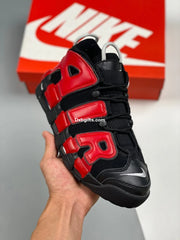 Nk Air More Uptempo Alternates Navy And Red Air