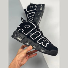 Nk Air More Uptempo Black White