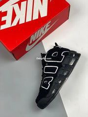 Nk Air More Uptempo Black White