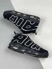 Nk Air More Uptempo Black White