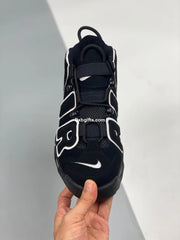 Nk Air More Uptempo Black White
