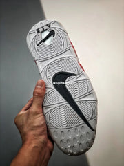 Nk Air More Uptempo Bulls Varsity Red White Black