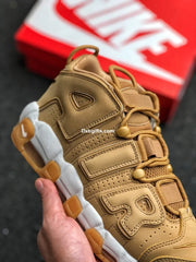 Nk Air More Uptempo Prm Wheat Flax Gum Light Brown