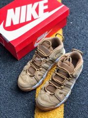 Nk Air More Uptempo Prm Wheat Flax Gum Light Brown