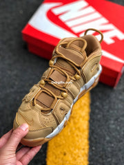 Nk Air More Uptempo Prm Wheat Flax Gum Light Brown