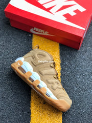 Nk Air More Uptempo Prm Wheat Flax Gum Light Brown