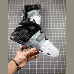 Nk Air More Uptempo Tri-color Black Cool Grey White