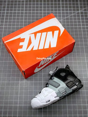 Nk Air More Uptempo Tri-color Black Cool Grey White