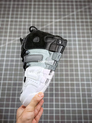 Nk Air More Uptempo Tri-color Black Cool Grey White