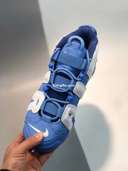 Nk Air More Uptempo University Blue White