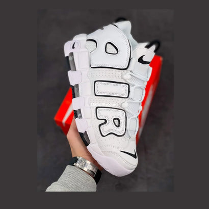 Nk Air More Uptempo White Black