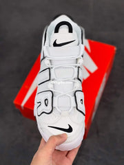 Nk Air More Uptempo White Black