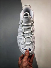 Nk Air More Uptempo White Navy