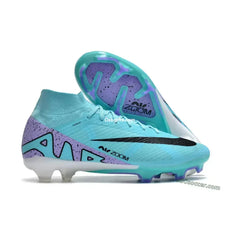 Nk Air Zoom Mercurial Superfly 15 Elite Fg Firm Ground Soccer Cleats - Blue/black/purple