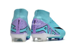 Nk Air Zoom Mercurial Superfly 15 Elite Fg Firm Ground Soccer Cleats - Blue/black/purple