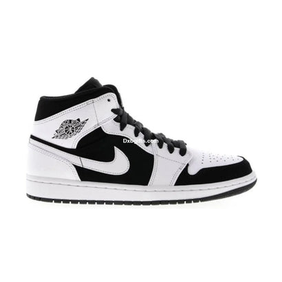 Nk Aj 1 Mid Black & White