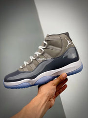 Nk Aj 11 Concord White Black Dark Concord