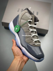 Nk Aj 11 Concord White Black Dark Concord