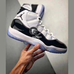 Nk Aj 11 Concord White Black Dark Concord