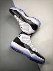 Nk Aj 11 Concord White Black Dark Concord