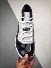 Nk Aj 11 Concord White Black Dark Concord