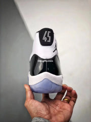 Nk Aj 11 Concord White Black Dark Concord
