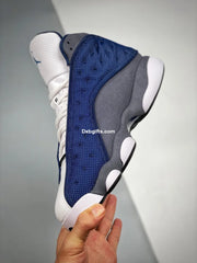 Nk Aj 13 Navy Flint Grey White University Blue