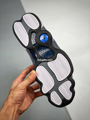 Nk Aj 13 Navy Flint Grey White University Blue