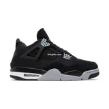Nk Aj 4 Retro 'black Canvas'