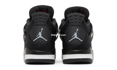 Nk Aj 4 Retro 'black Canvas'