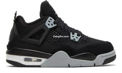 Nk Aj 4 Retro 'black Canvas'