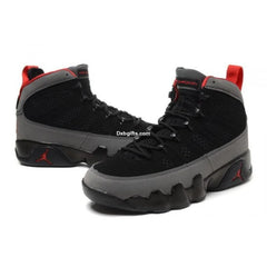 Nk Aj 9 Retro Charcoal Dark Black
