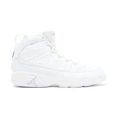 Nk Aj 9 White Metallic Silver